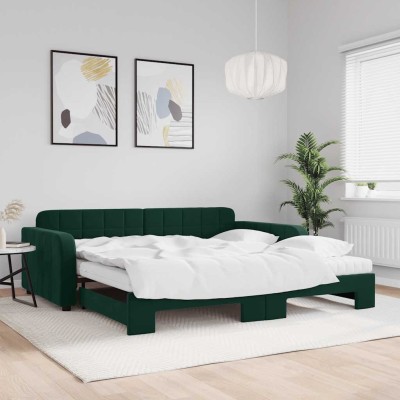 Bed with pull-out...