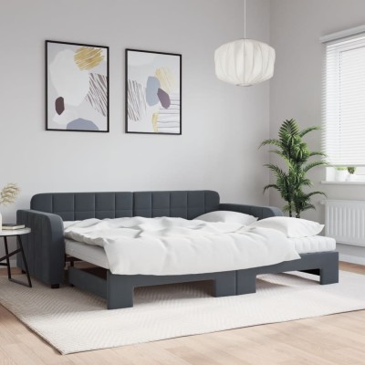 Bed with pull-out...