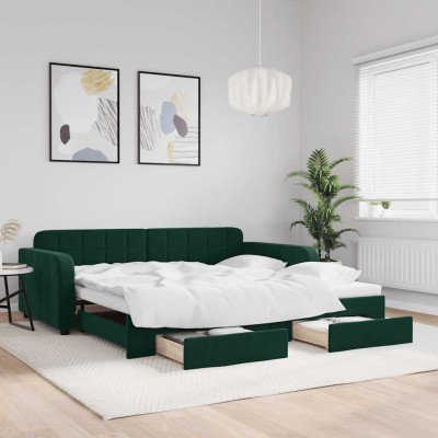Bed with pull-out...