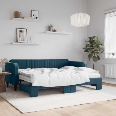 Bed with pull-out...