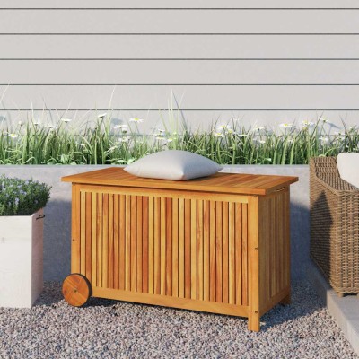 Garden storage box with...