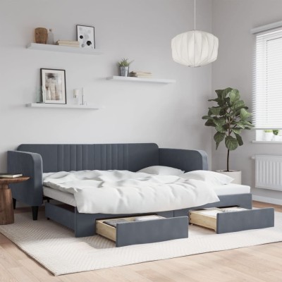 Bed with pull-out...