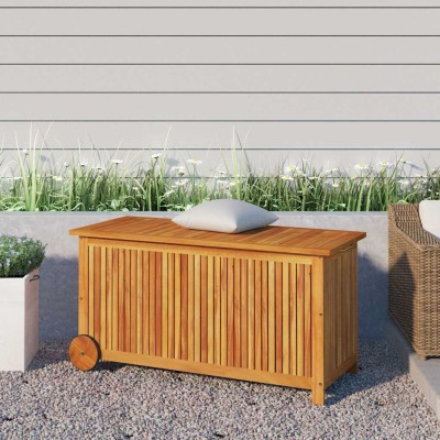 Garden storage box with...