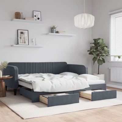 Bed with pull-out...