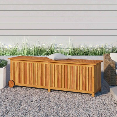 Garden storage box with...