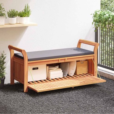 Garden bench-storage box...