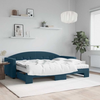 Bed with pull-out...