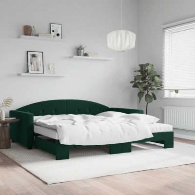 Bed with pull-out...