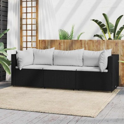 Garden set with cushions, 3...