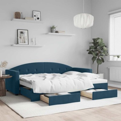 Bed with pull-out...