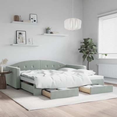 Bed with pull-out...