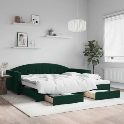 Bed with pull-out...