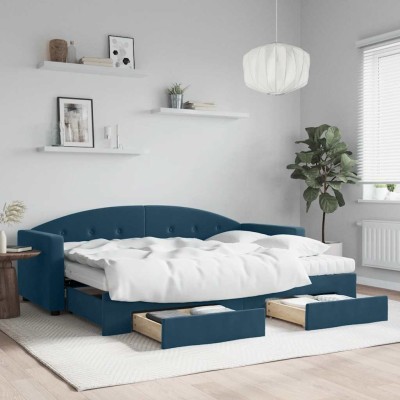 Bed with pull-out...