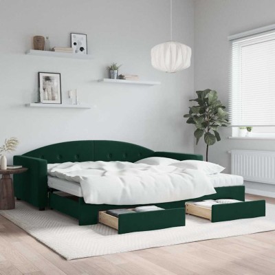 Bed with pull-out...