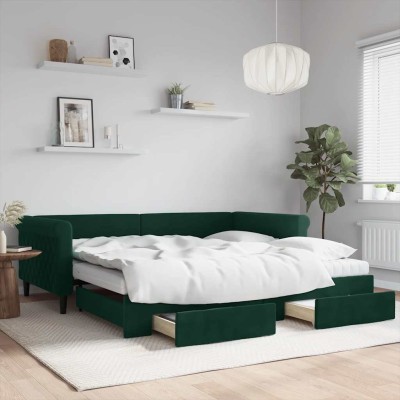Bed with pull-out...