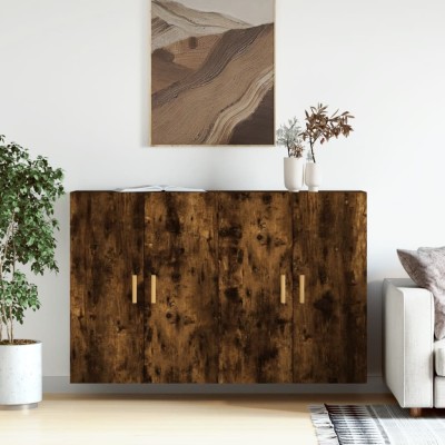 Cabinets mounted on the...