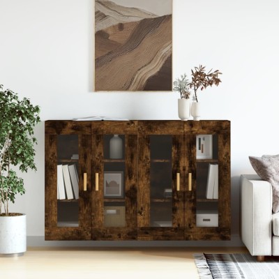 Cabinets mounted on the...