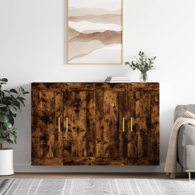Cabinets mounted on the...