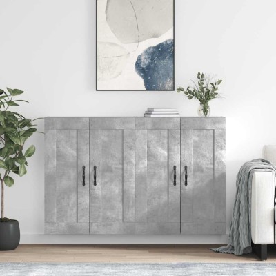 Cabinets mounted on the...