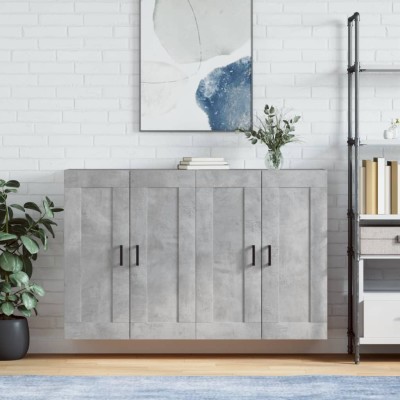 Cabinets mounted on the...