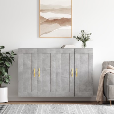 Cabinets mounted on the...