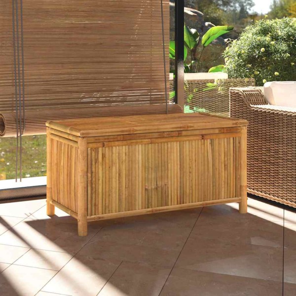 Garden storage box, 110x52x55cm, bamboo