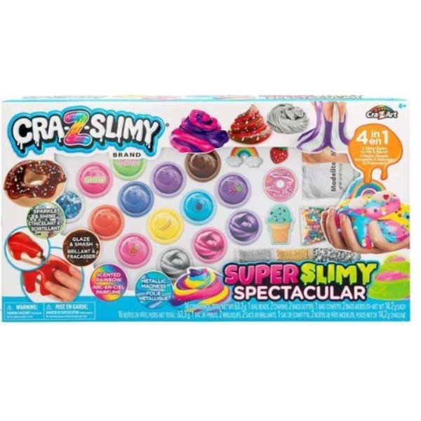 Slime Colorbaby Cra-Z-Slimy 4-funktsiooniline Komplekt