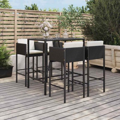 Garden set with pillows, 5...