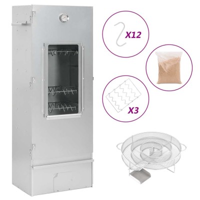 Oven-smoker with cold...