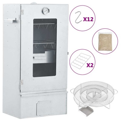 Oven-smoker with cold...