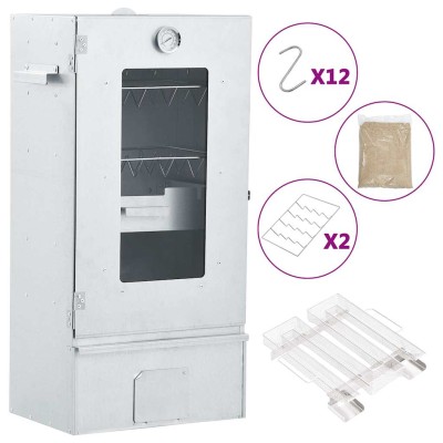 Oven-smoker with cold...