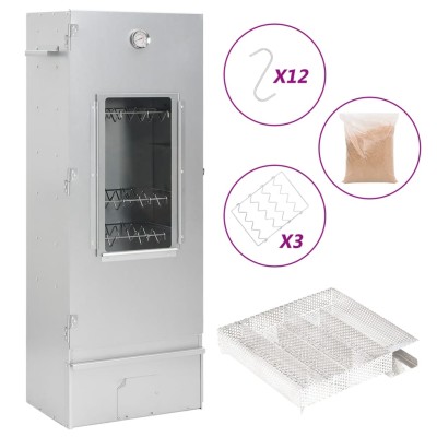 Oven-smoker with cold...