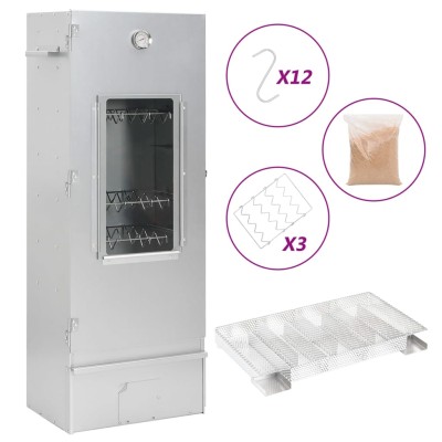 Oven-smoker with cold...