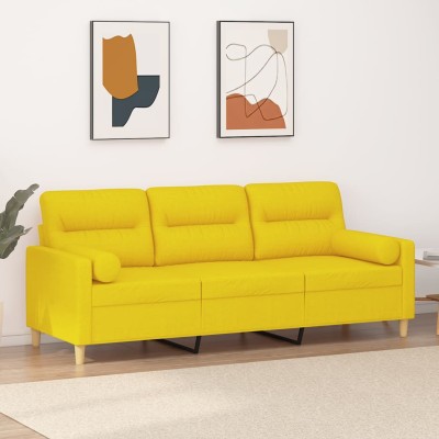 Three-seater sofa with...