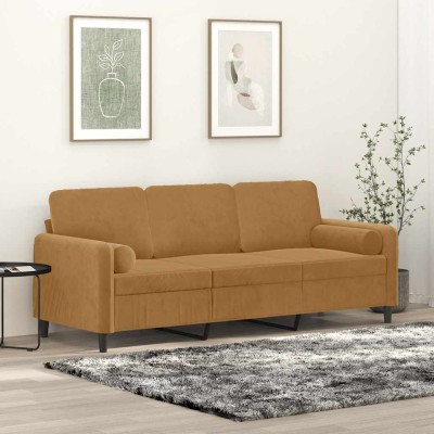 Three-seater sofa with...