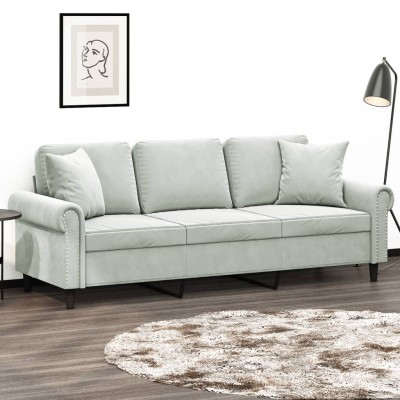 Three-seater sofa with...
