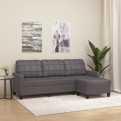Three-seater sofa with...