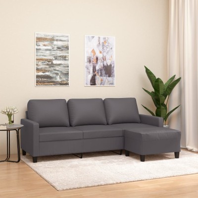 Three-seater sofa with...