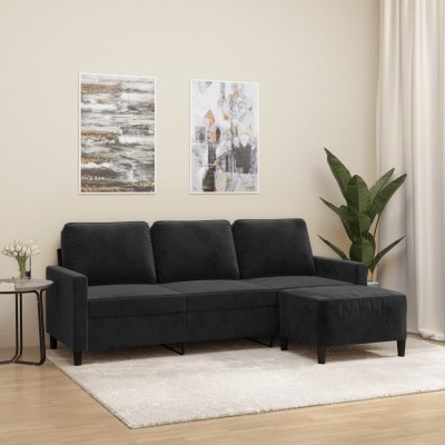 Three-seater sofa with...