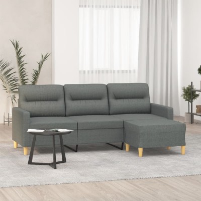 Three-seater sofa with...