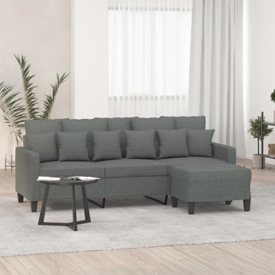 Three-seater sofa with...
