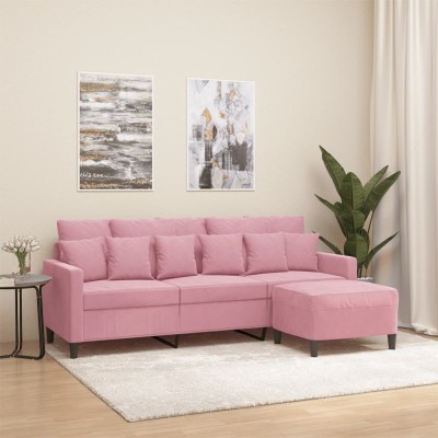 Three-seater sofa with...