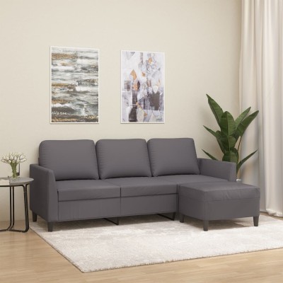 Three-seater sofa with...