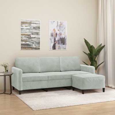 Three-seater sofa with...
