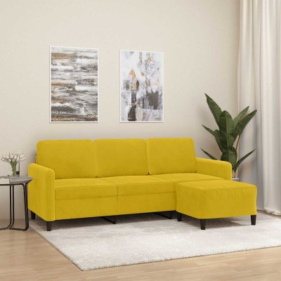Three-seater sofa with...