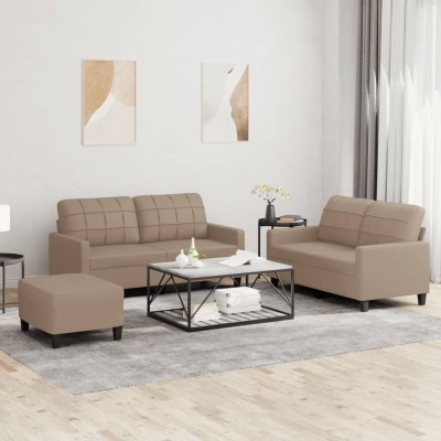 Sofa set with pillows, 3...