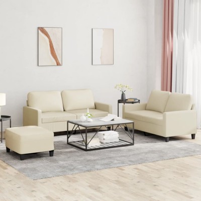 Sofa set with pillows, 3...