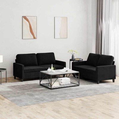 Sofa set with cushions, 2...