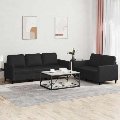 Sofa set with cushions, 2...