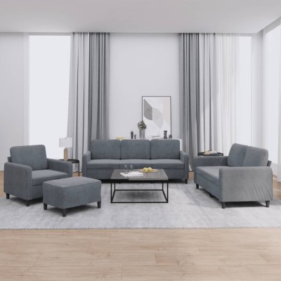 Sofa set, 4 parts, dark...